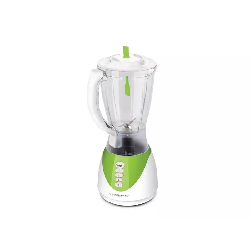 Stalinis plaktuvas ESPERANZA EKM023G Piña Colada Green, 350 W, 1,5 l ąsotis, 3 programos, nerūdijančio plieno peiliai