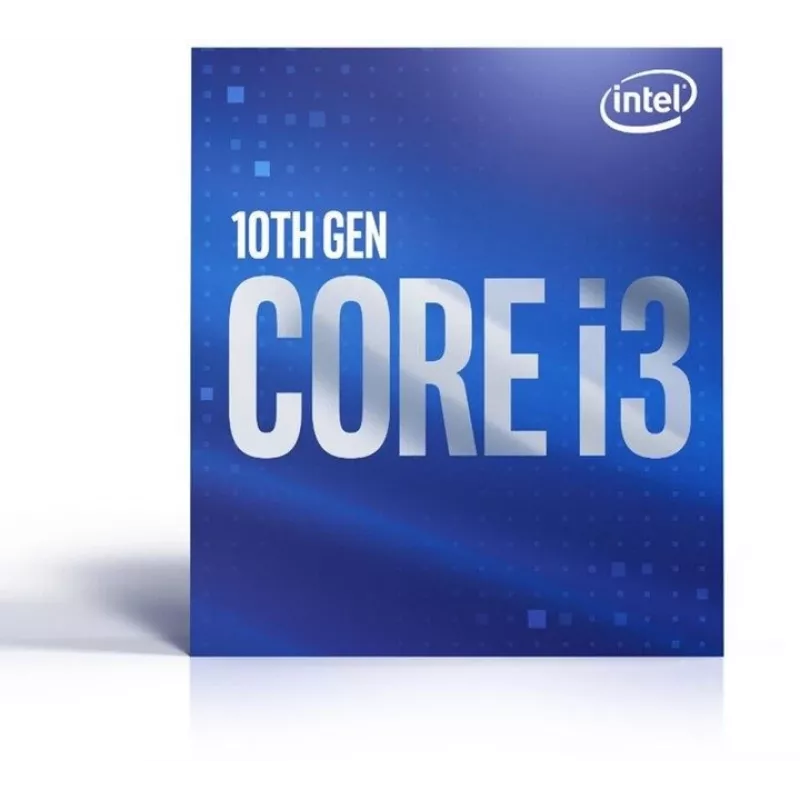 Procesorius Intel Core I3 10105F LGA1200 3.7GHz 4.4GHz Turbo 4 branduoliai 8 gijos 6MB su aušintuvu be integruoto vaizdo
