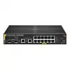HPE Aruba Networking 6100 12G Class4 PoE 2G/2SFP+ 139W valdomas L3 gigabito eterneto (10/100/1000) maitinimas per eternetą (PoE) 1U juodas