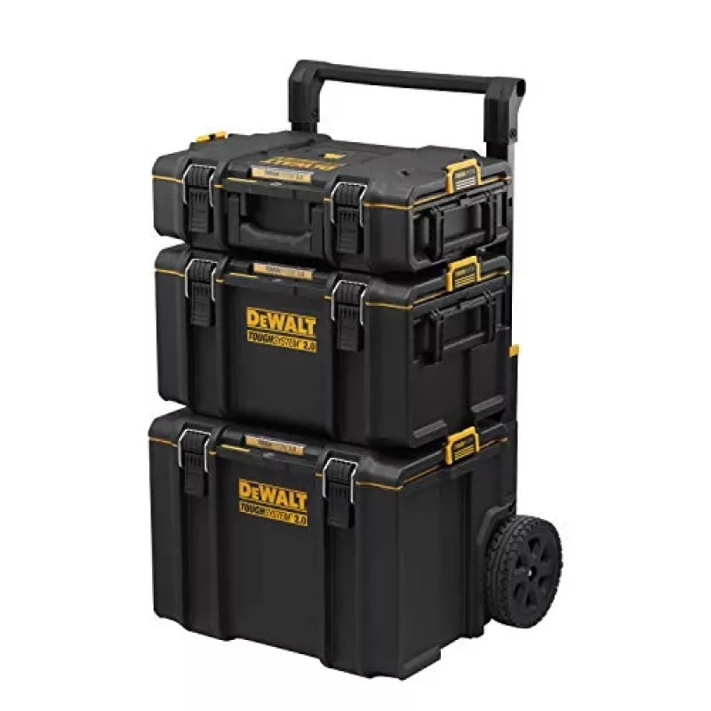Įrankių laikymo dėžė DeWalt DWST83402-1, juoda/geltona, 554×500×1150 mm
