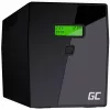 Nepertraukiamo maitinimo šaltinis Green Cell UPS05 — linijinės interaktyvus 2 kVA / 1200 W, 5x F tipo lizdai, LCD, USB, RJ-45