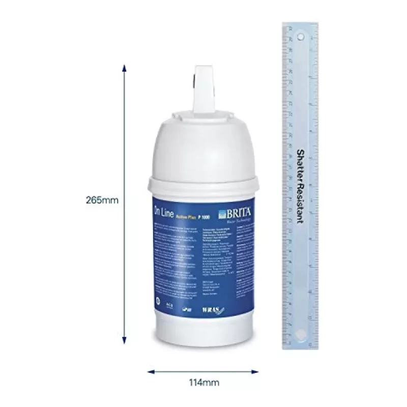 BRITA P1000 vandens filtro kasetė čiaupui – vienetinis, mėlyna