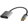 LogiLink CDA0108 video kabelio adapteris 0,15 m DisplayPort HDMI juoda pilka