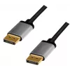 DisplayPort laidas LogiLink CDA0100 1 m juoda pilka