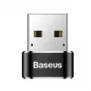 Baseus USB kištukas į Type-C lizdą adapterio keitiklis juodas