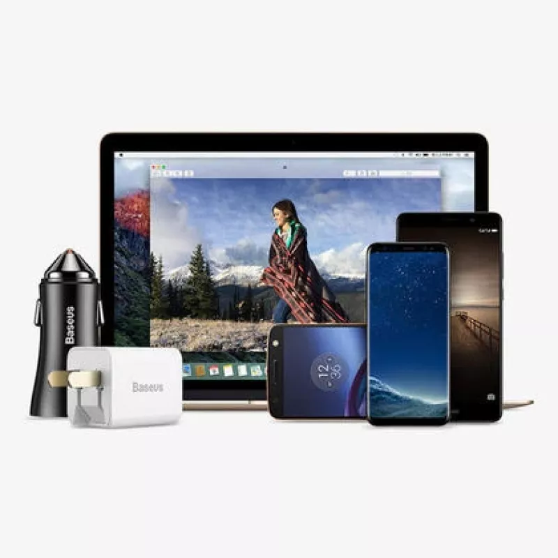 Baseus USB kištukas į Type-C lizdą adapterio keitiklis juodas