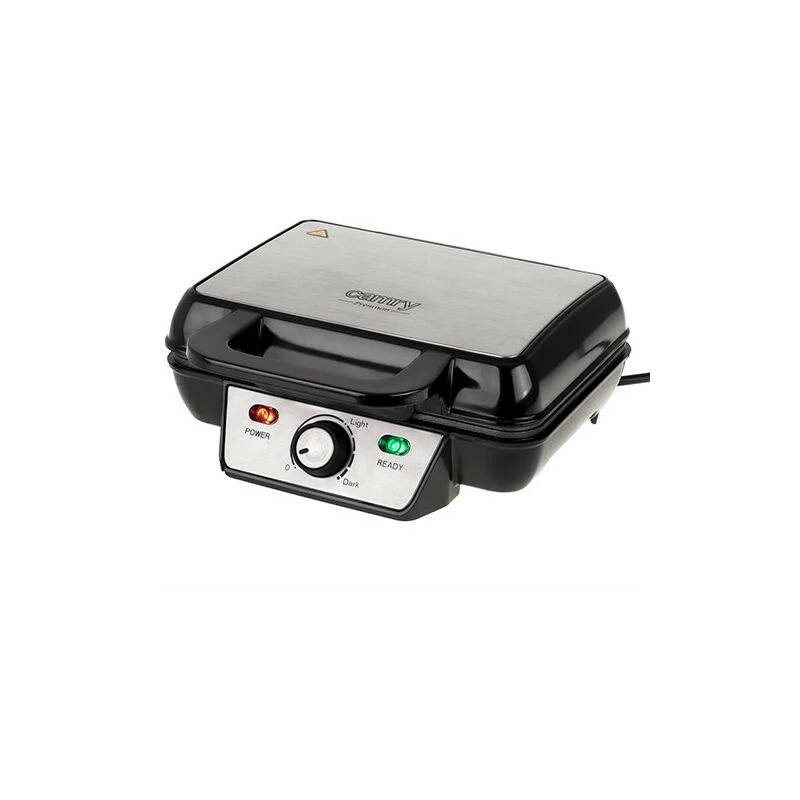 Camry CR 3046 Waffle Iron 2 S Black 1000 W (CR 3046) - Adler