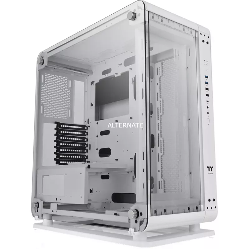 Thermaltake Core P6 Snow grūdinto stiklo korpusas