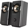 CREATIVE T60 2.0 kompaktiški Hi-Fi staliniai garsiakalbiai su aiškiu dialogu ir erdviniu garsu, Sound Blaster SmartComms rinkiniu, USB-C garso, mikrofono ir ausinių prievadais B