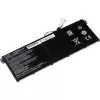 Baterija Green Cell AC52, skirta Acer Aspire E11 ES1-111M ES1-131 E15 ES1-512 Chromebook CB3-111 CB5-311, 11,4 V 2200 mAh ličio jonų, 3 elementai, juoda