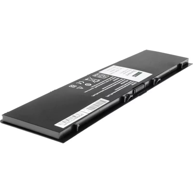 Baterija Green Cell DE93, skirta DELL Latitude E7440, Li‑Ion 7.4V 4500mAh, 4 celės, juoda