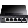 Tinklo jungiklis Cudy GS105 — 5 prievadų Gigabit Ethernet (10/100/1000), juodas, 5 V DC maitinimas įtrauktas