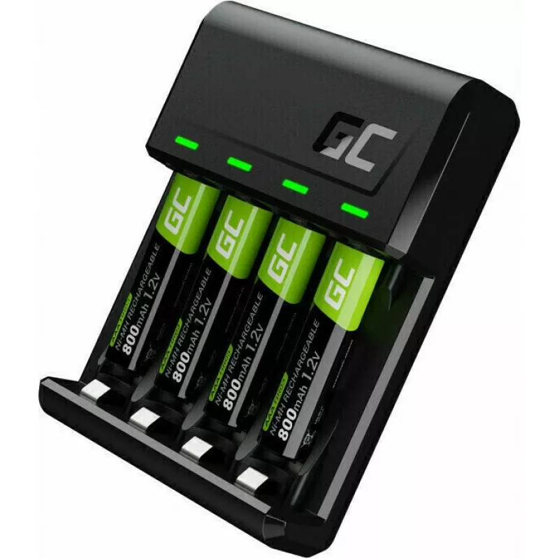 Universalus USB baterijų įkroviklis Green Cell GRSETGC02
