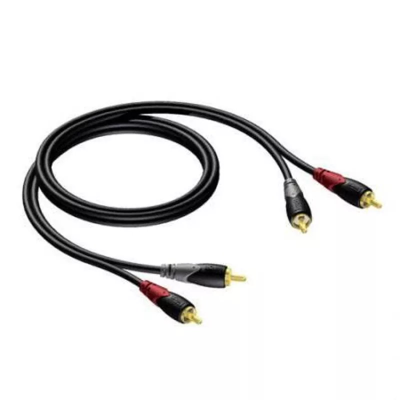 kabelis 2X RCA/RCA Male -2X RCA/RCA Male 1,5