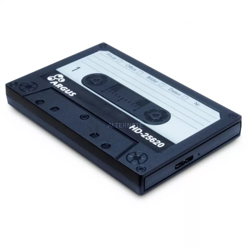 HDD dėklas Inter-Tech HD-25620 juodai balta 2.5 colio