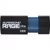 USB atmintinė PATRIOT Supersonic Rage Lite 128 GB USB Type-A 3.2 Gen 1, 180 MB/s, mėlyna/juoda
