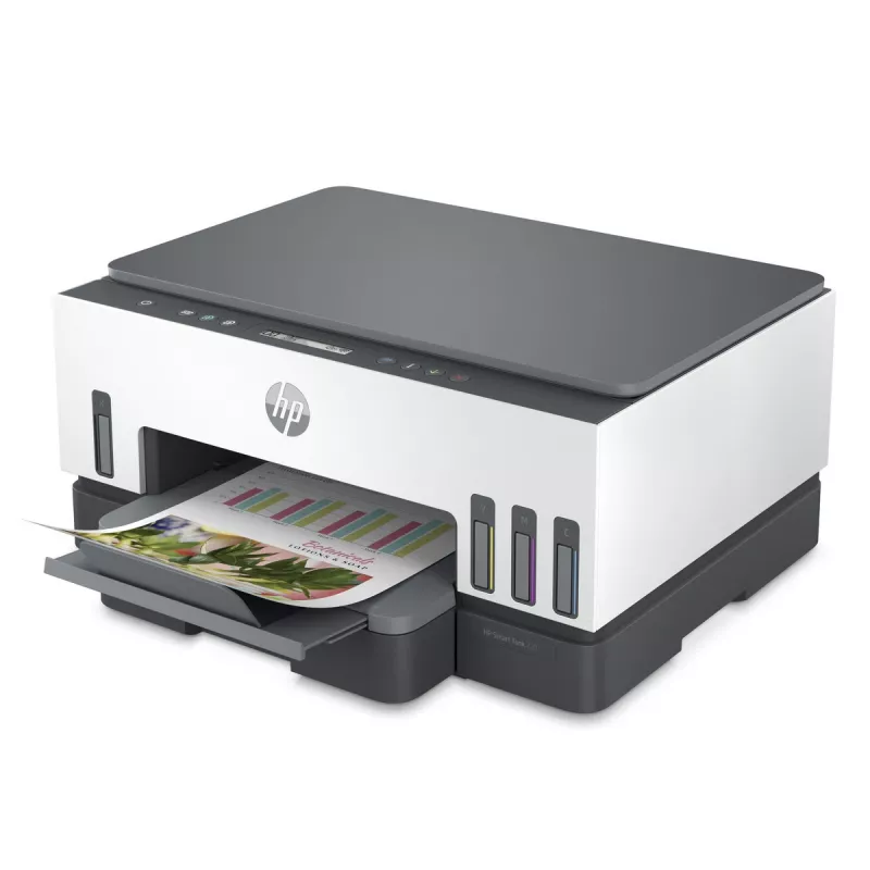 Daugiafunkcinis spausdintuvas HP Smart Tank 720 — terminis rašalinis, spalvotas, A4, Wi‑Fi, dvipusis, 4800x1200 dpi