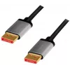 DisplayPort kabelis LogiLink CDA0105 2 m Juoda Pilka