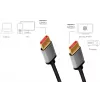 LogiLink CDA0106 DisplayPort laidas juodas pilkas 3 m
