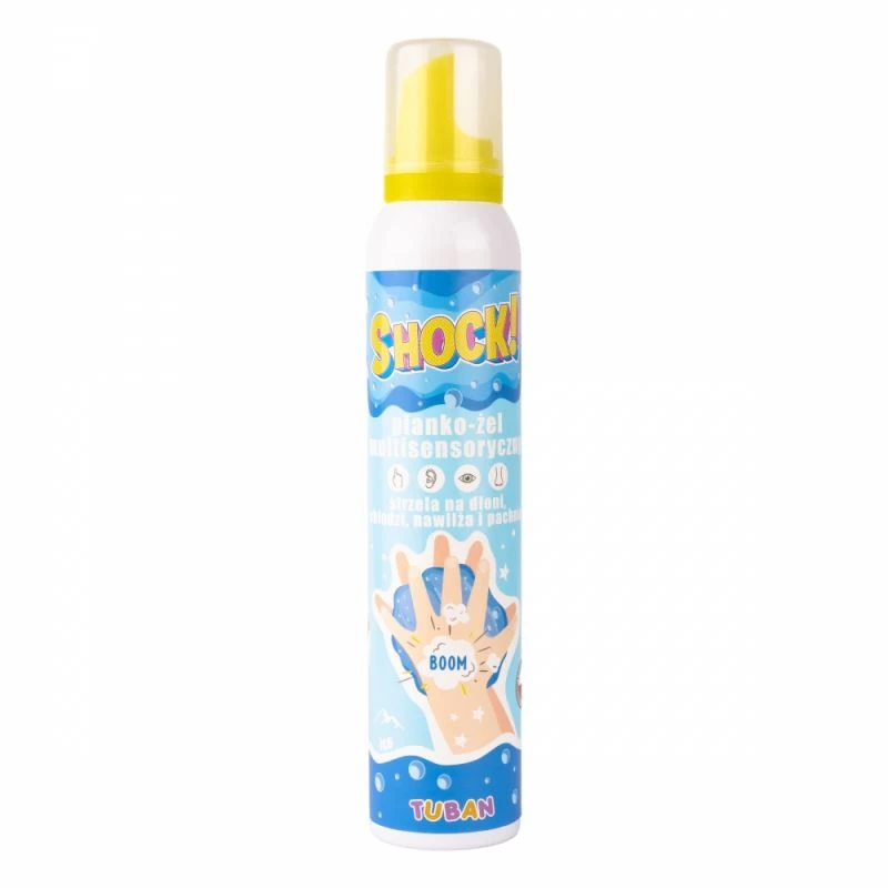Slime Tuban SHOCK! MULTISENSORY FOAM-GEL ICE 200 ml Mėlynas