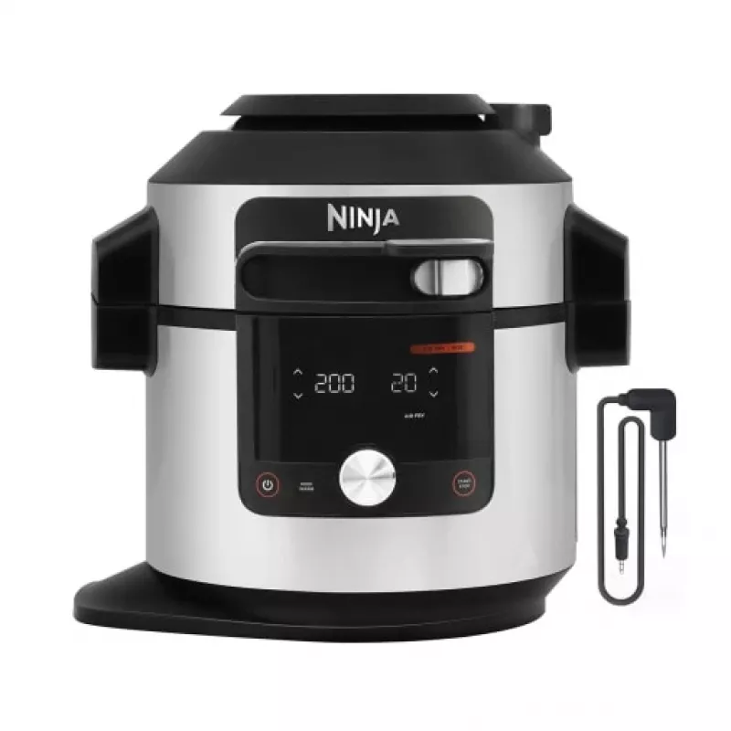 Multi Cooker Ninja OL750EU 7,5 L 1760 W Juodas Nerūdijantis Plienas, 14 Automatinių Programų