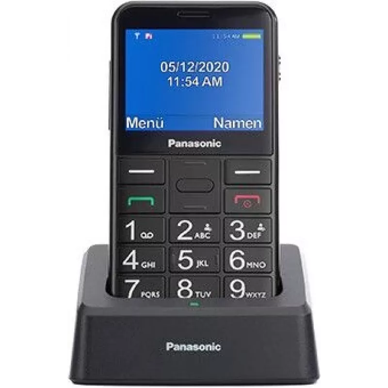Senjoro mobilusis telefonas KX-TU155 juodas
