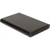 HDD dėklas Inter-Tech 88884122 Juodas 2.5 colio