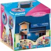 Statybinis žaislų rinkinys PLAYMOBIL lėlių namelis 70985 įvairiaspalvis plastikinis
