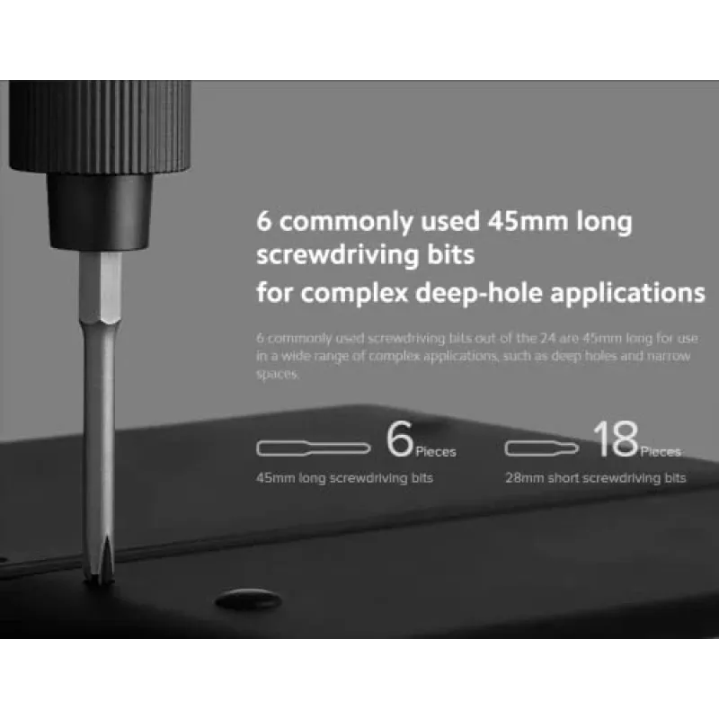 Rinkinys Xiaomi MJDDLSD003QW 170 RPM pilkas