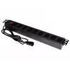 ALANTEC 19-inch Galia Strip - 9 Sockets UPS - UPS-C14-Plug (PZ010)