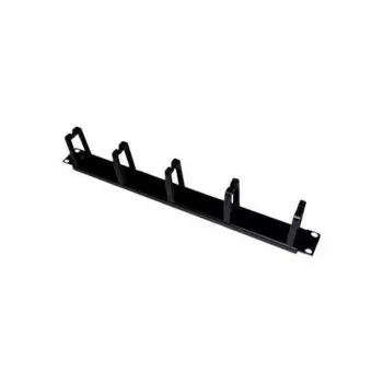 Alantec PK009 kabelių tvarkyklė Sieninis kabelio laikiklis Juoda 1 vnt.