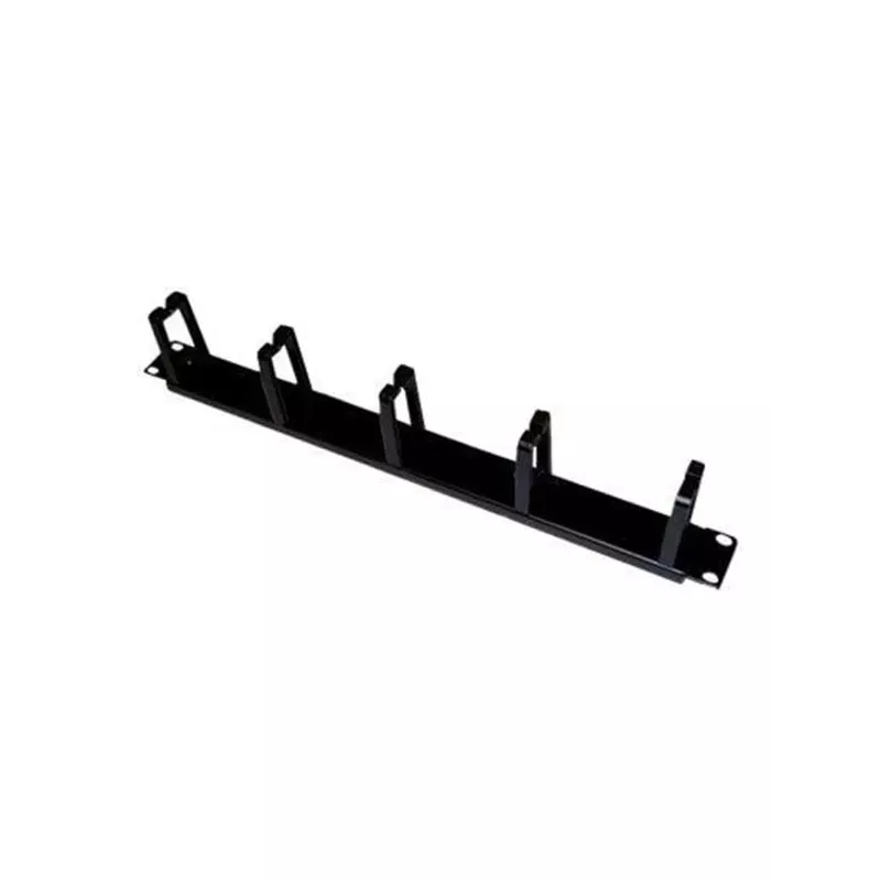 Alantec PK009 kabelių tvarkyklė Sieninis kabelio laikiklis Juoda 1 vnt.