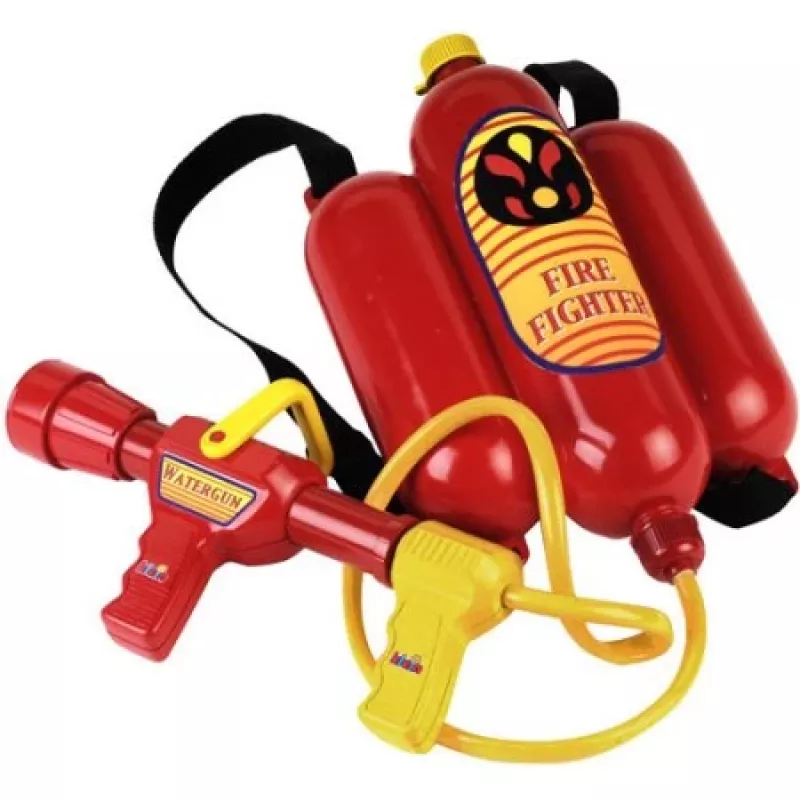 Theo Klein Professional Firefighter Backpack Jet Sprayer Toy Water Blaster