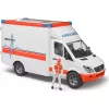 Bruder 1/16 Mercedes-Benz Sprinter Greitosios pagalbos automobilis su vairuotoju