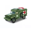 Konstrukcinis žaislas Cobi Dodge WC-54 Ambulance modelis 2257 1:35 mastelio statymo rinkinys