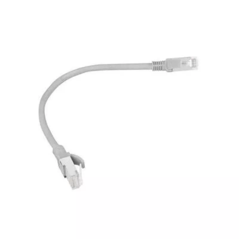 LANBERG Cat6 U/UTP RJ-45 tinklo kabelis PCU6-10CC-0100-S, 1 m, pilkas