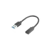 USB kabelis Lanberg AD-UC-UA-03 USB 3.2 Gen 1 0.15 m