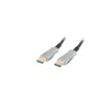 HDMI laidas Lanberg CA-HDMI-20FB-0800-BK 80 m HDMI A tipo kištukas į HDMI A tipo kištuką