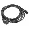 Lanberg CA-C13C-11CC-0100-BK maitinimo kabelis Juodas 10 m C13 jungtis CEE7/7