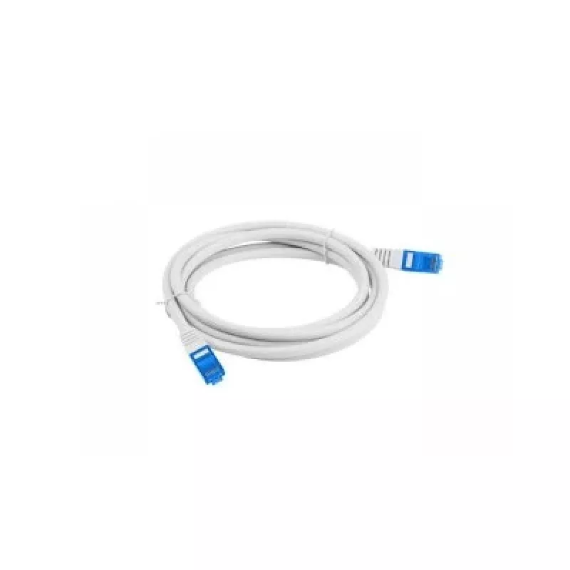 Tinklo kabelis LANBERG PCF6A-10CC-0150-S Cat6a S/FTP RJ-45 — 1,5 m, pilkas