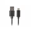 USB A į USB C kabelis LANBERG CA-USBO-20CU-0018-BK — USB 2.0, 1,8 m, Juoda