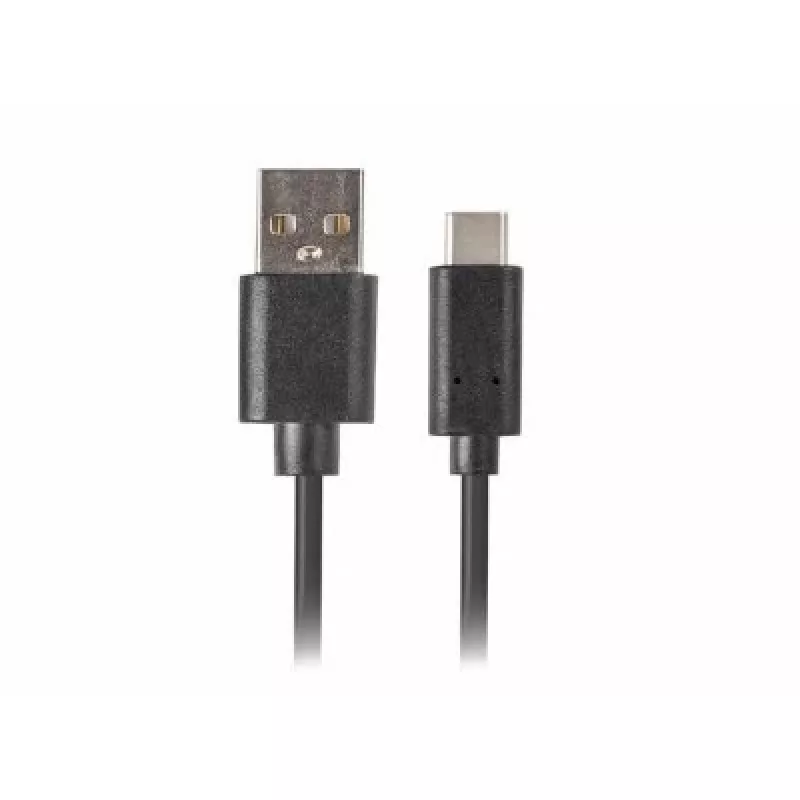 USB A į USB C kabelis LANBERG CA-USBO-20CU-0018-BK — USB 2.0, 1,8 m, Juoda