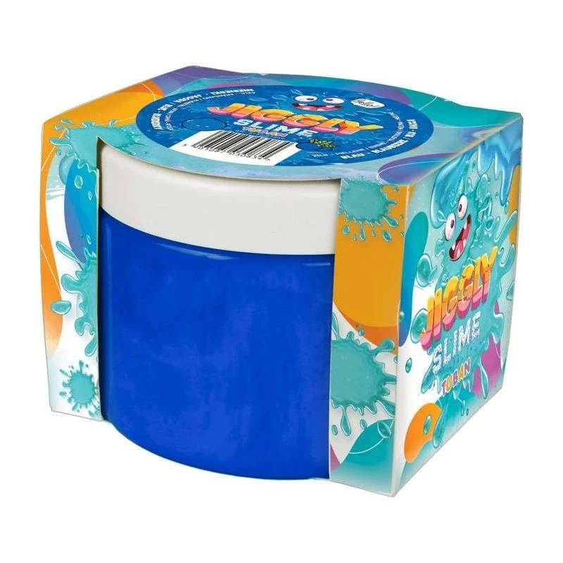 TUBAN Jiggly Slime blu blueberry 500g — sensorinis glitėsiai 500 g