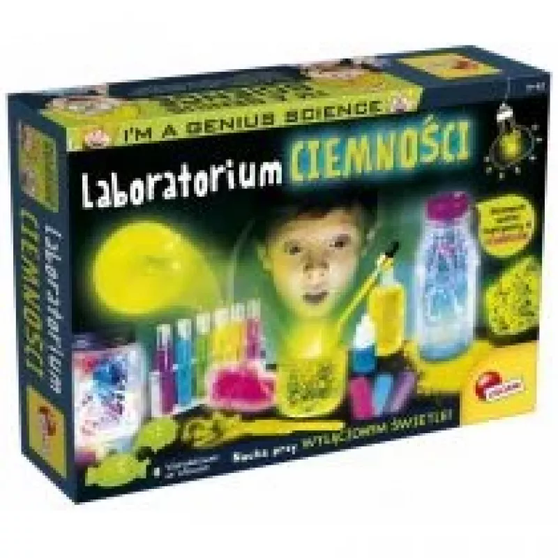 Edukacinis rinkinys Liscianigiochi Im A Genius Tamsos laboratorija 304-PL83879 (mokslo rinkinys)