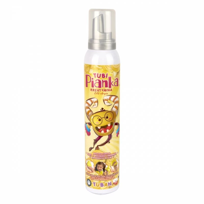 Vonios putų žaislas Tuban TUBI FOAM Geltona 200 ml