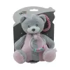 Muzikinė žaislų dėžutė TULILO 9109 Rožinis meškiukas 18 cm - prisukamas muzikinis žaislas