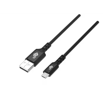 Kabelis USB0-Micro USB 2m silikoninis juodas Quick Charge