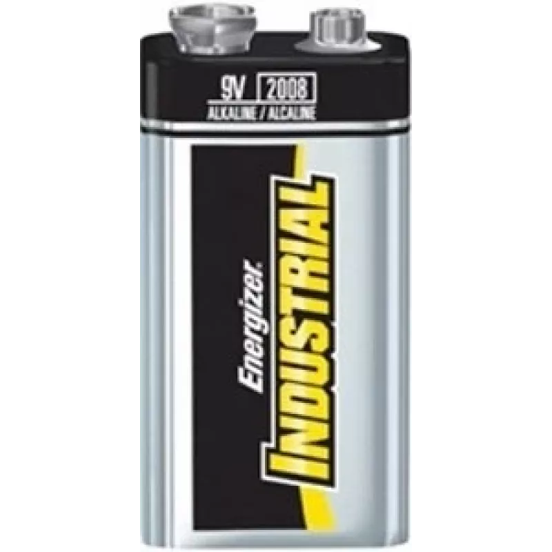 Energizer 9V PP3 pramoninės šarminės baterijos, 12 pakuotė