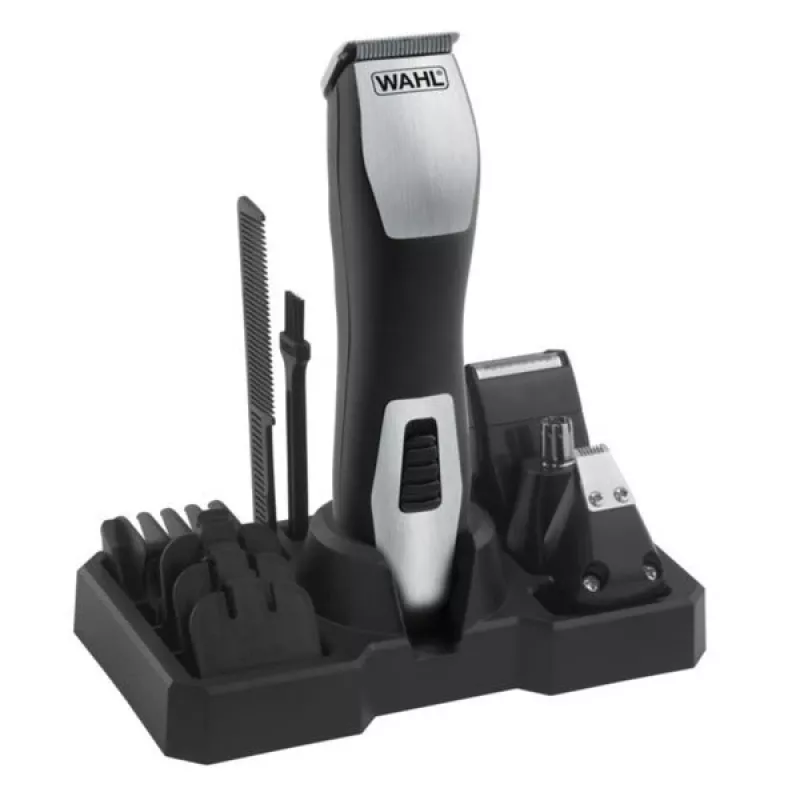Trimeris Wahl GroomsMan Pro Battery Juoda, nerūdijantis plienas, 0,7 mm, 3 cm