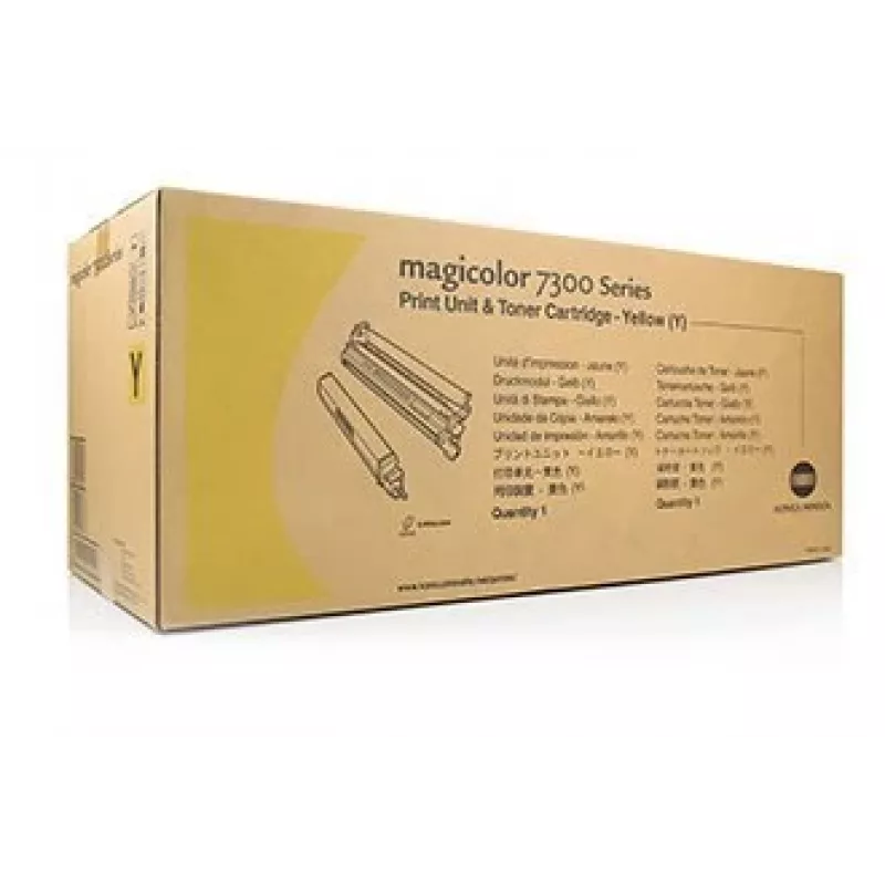 Konica Minolta A3VU250/TN-711Y Toneris geltonas. 31,5K puslapių / 5% KM Biz
